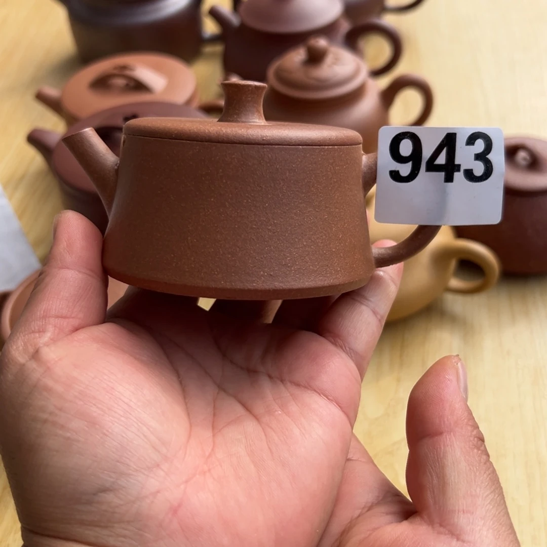 紫砂茶壶黄降坡半手工110cc左右xiaci