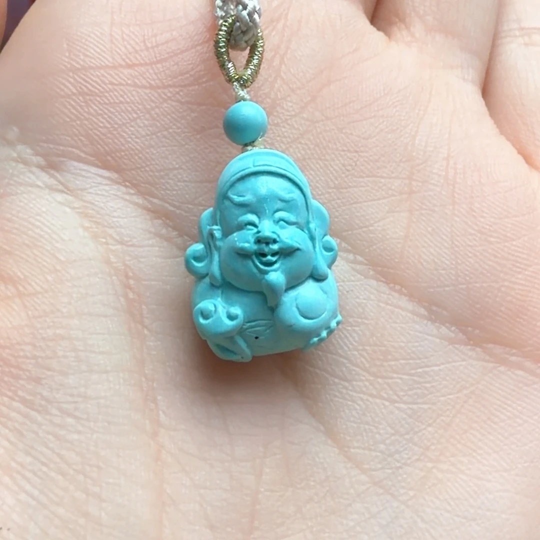 绿松石未镶嵌颈饰