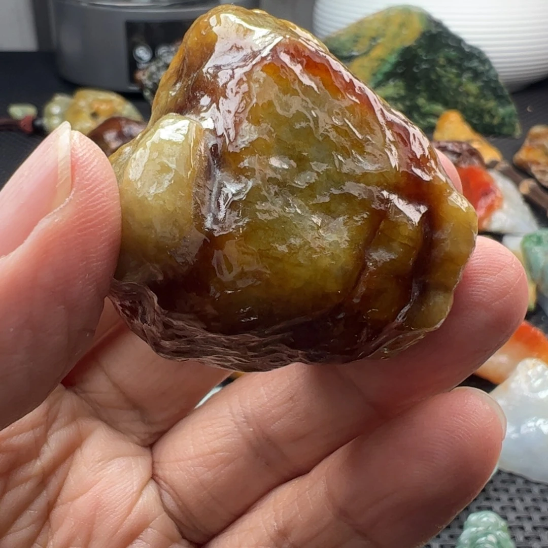 翡翠裸石缅甸翡翠