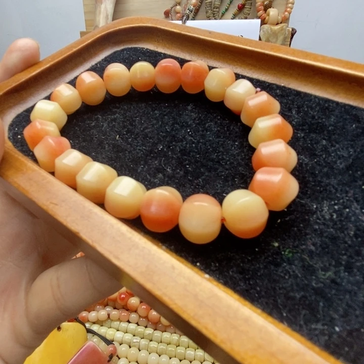 把件驼骨驼骨，六棱柱，1.2半血