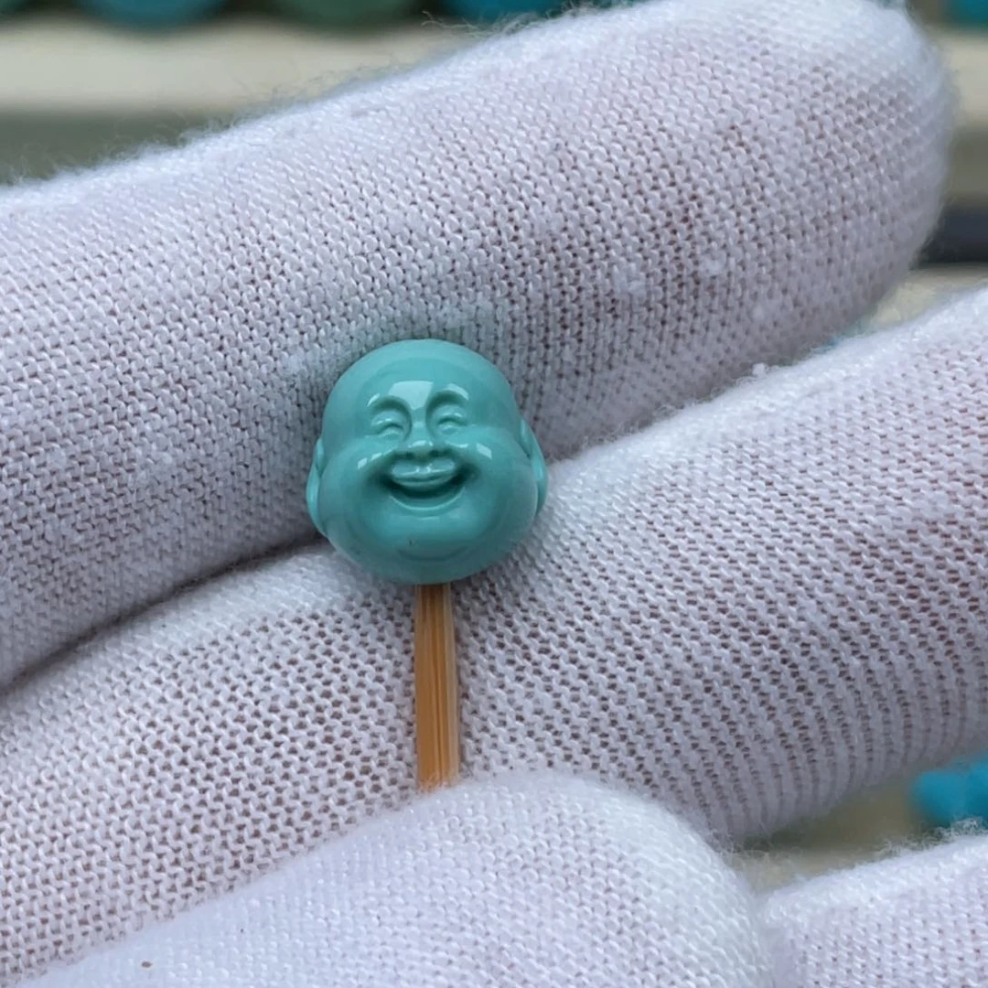 绿松石未镶嵌颈饰10mm