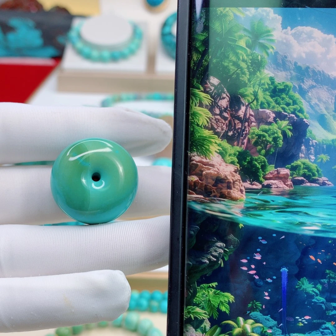 未镶嵌绿松石珠宝奇石