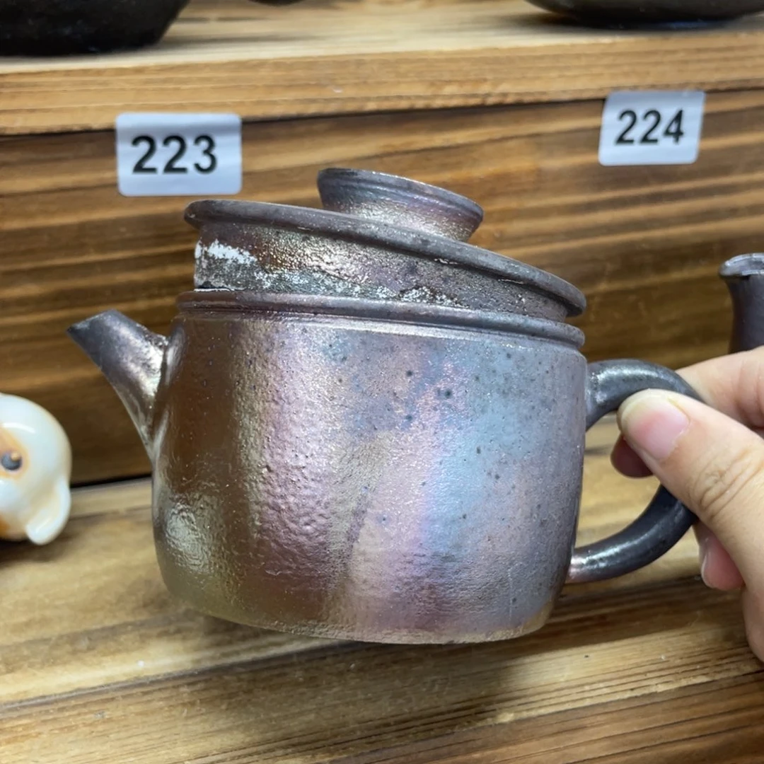 城***纯手工柴烧茶壶茶具