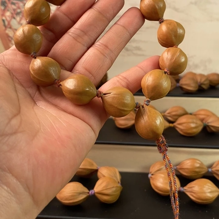 橄榄核手串/手链橄榄核17手持手里