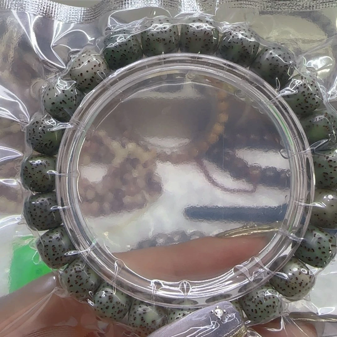 星月菩提手串24传说绿星月菩提1.0桶单圈