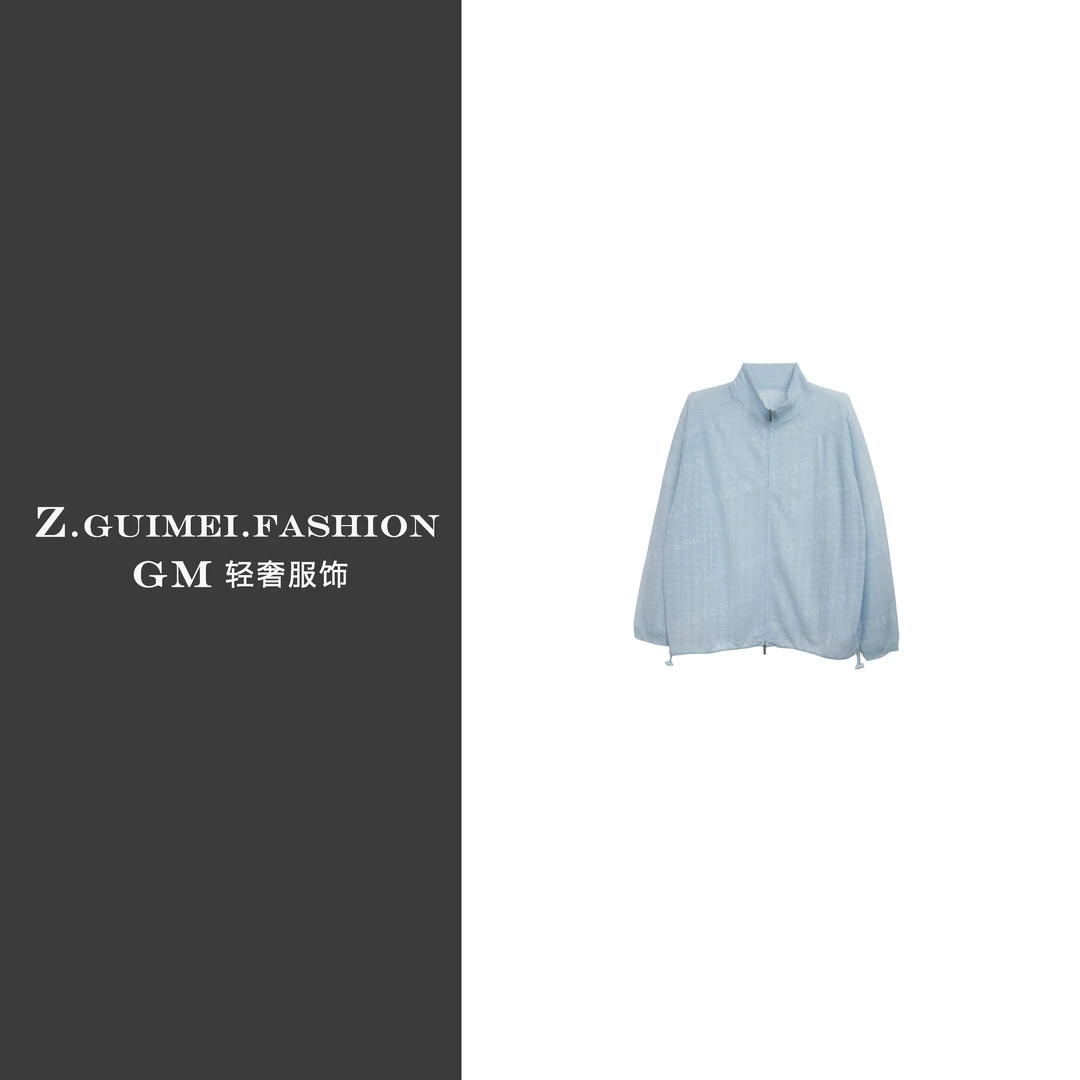 【肆姐高定】时尚多巴胺防晒双拉链外套X2653