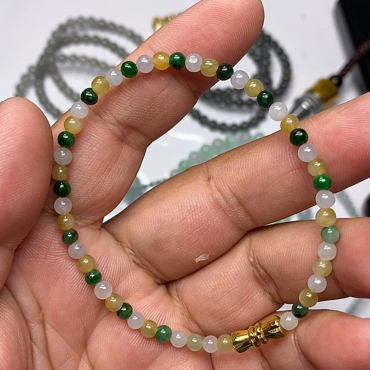 定制翡翠未镶嵌毛货需要抛光请慎拍