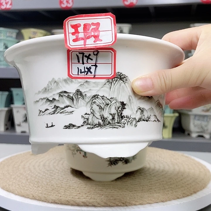 紫砂花瓶紫砂花盆