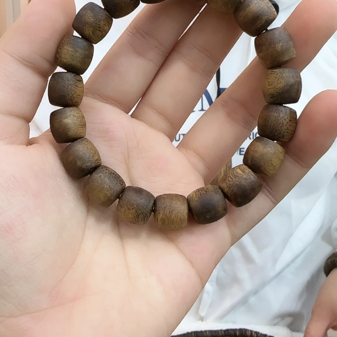 沉香沉香碎屑卡1.1鼓珠单圈