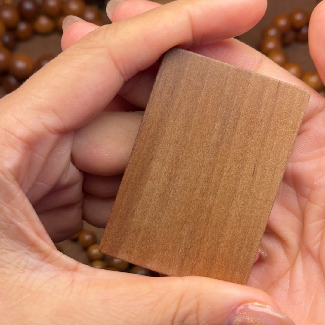 慌***/檀香木无事牌 老山檀香