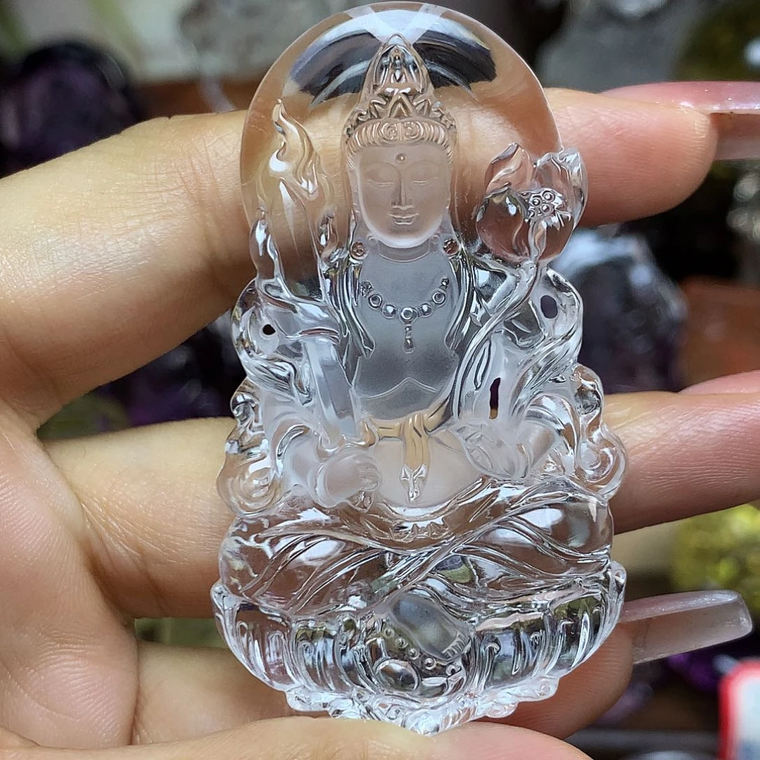 小***七颈饰未镶嵌水晶天然