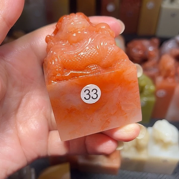 老挝石老挝保利石印章