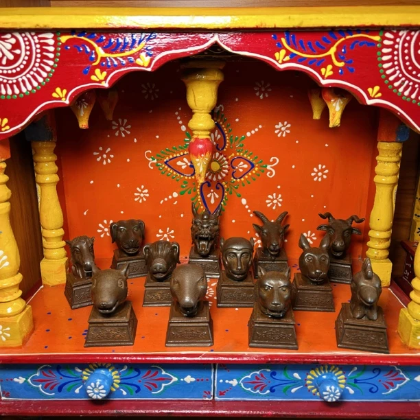 十二生肖首像整套-与实物略有差异介意者勿拍