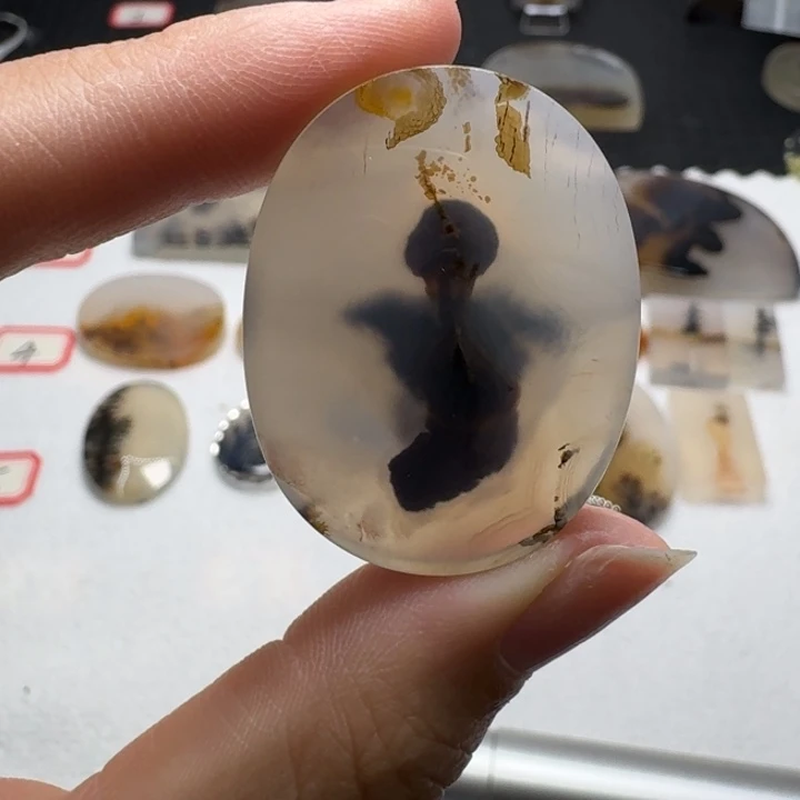 玛瑙/玉髓未镶嵌摆件