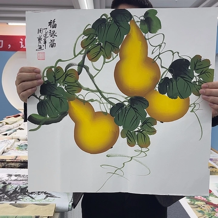 国画手绘国画作品