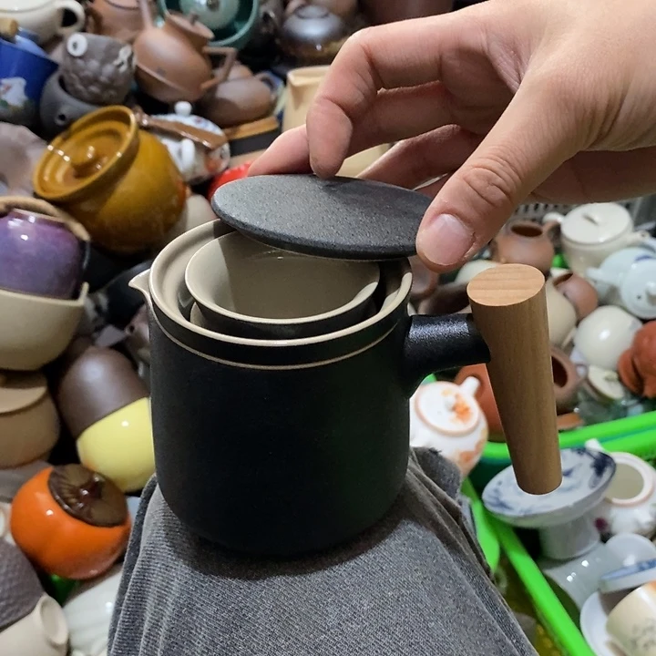 瓷片荷花绽放了我想去了一个