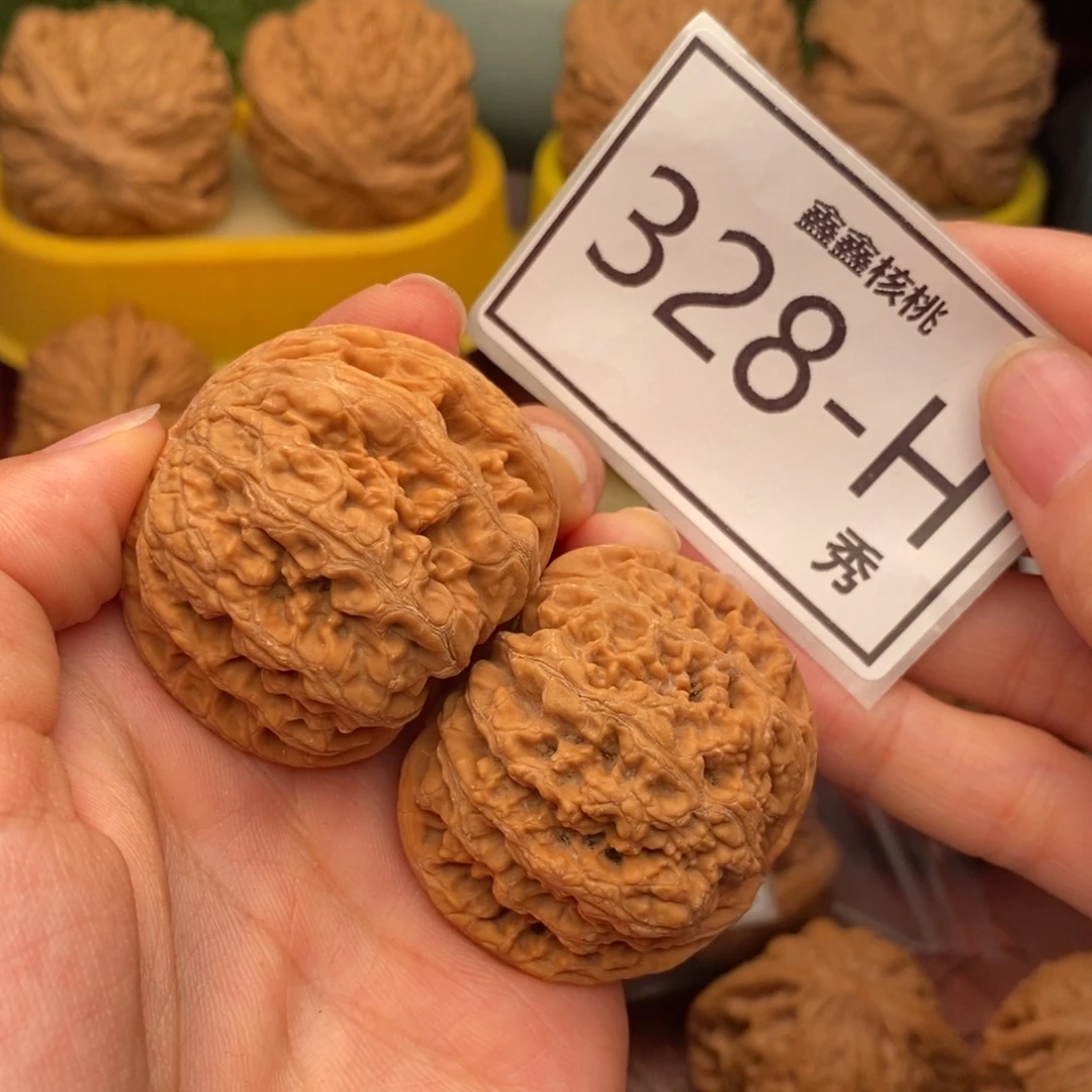 文玩核桃把件大粗筋42