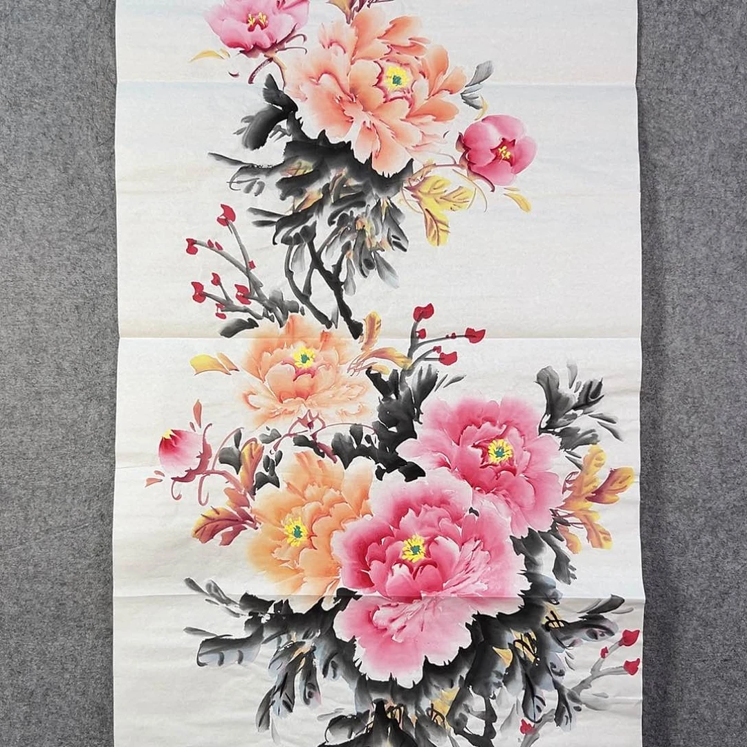 国画238 牡丹花等花开时节也可用