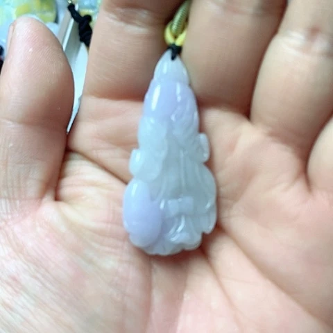 翡翠颈饰未镶嵌天然缅甸翡翠a货