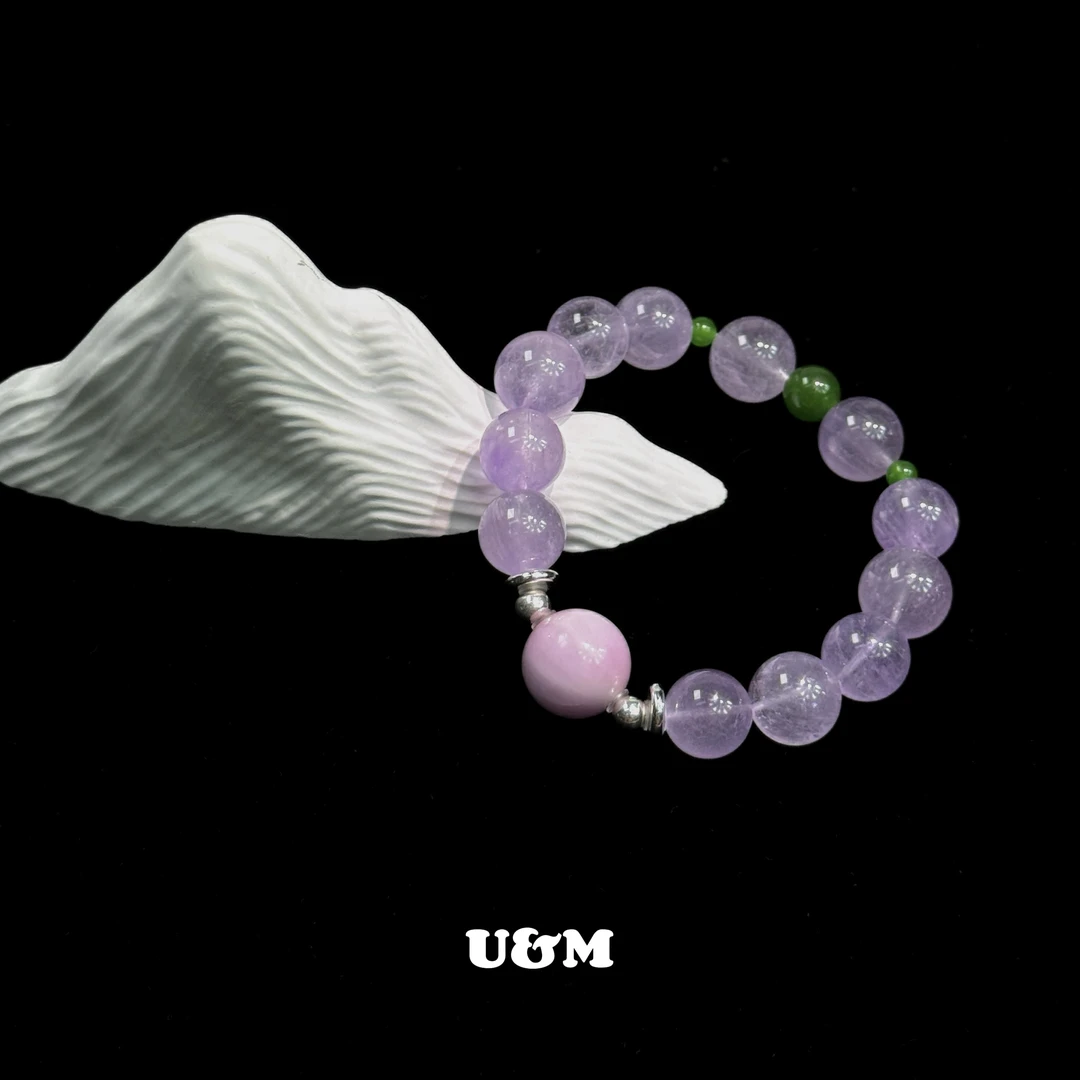 U&M | 暖翠系列 | 薰衣草紫水晶 | 12mm