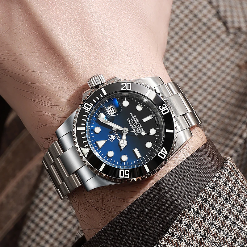 【进口机芯-鬼王】全新正品-英铂威/INBOWEI进口高奢机械男士腕表