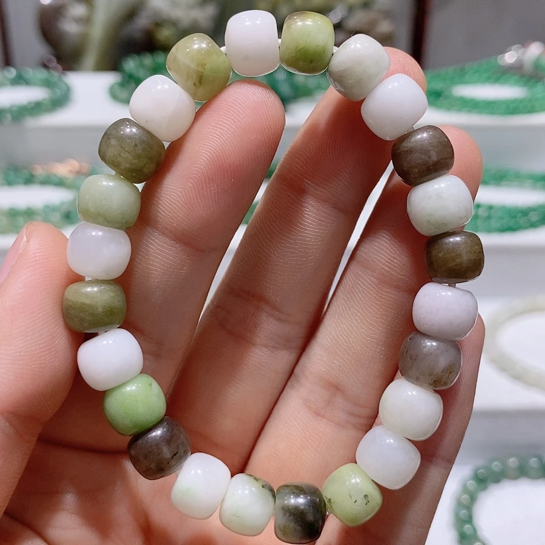 独山玉未镶嵌手串