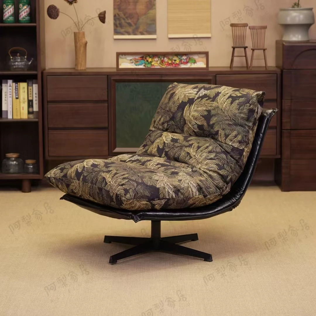 【椿野躺椅】懒人沙发休闲躺椅阳台可折叠休闲椅毛毛虫躺椅可躺可睡