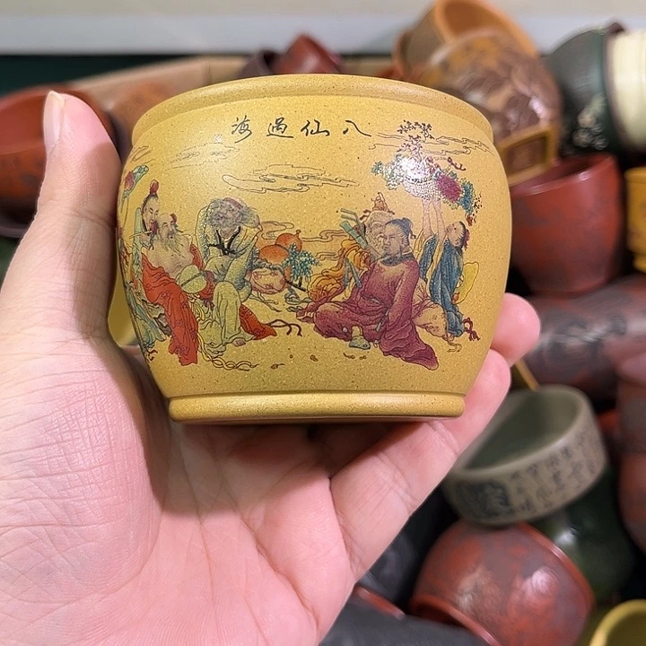 茶杯紫砂全手工紫砂主人杯