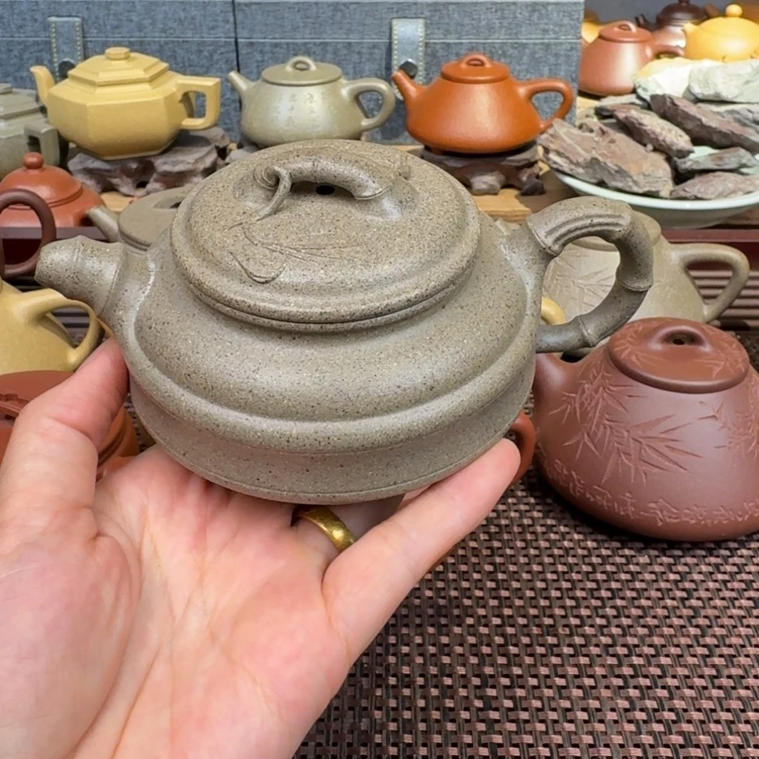 茶壶段泥微瑕200毫升左右