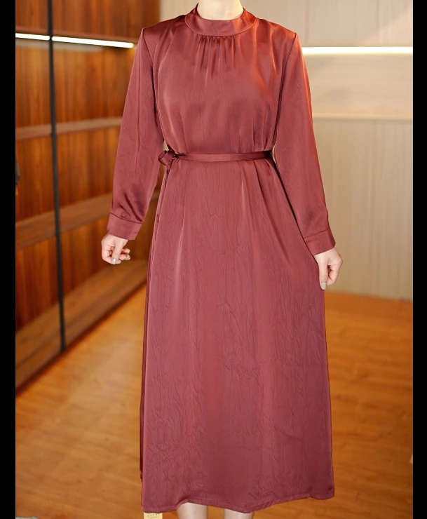 7606-46新款舒适时尚休闲连衣裙