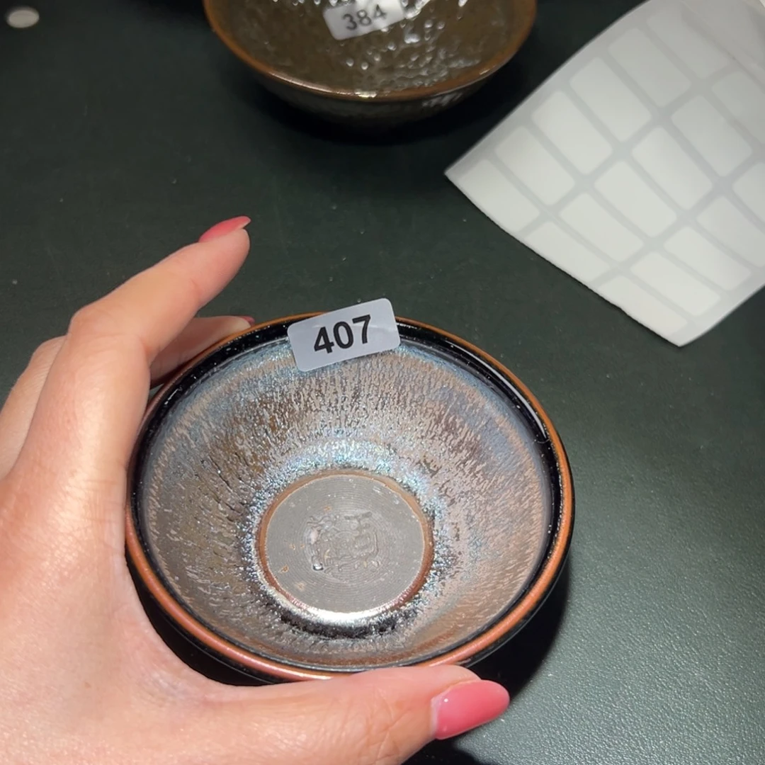 茶盏全手工原矿原釉建盏