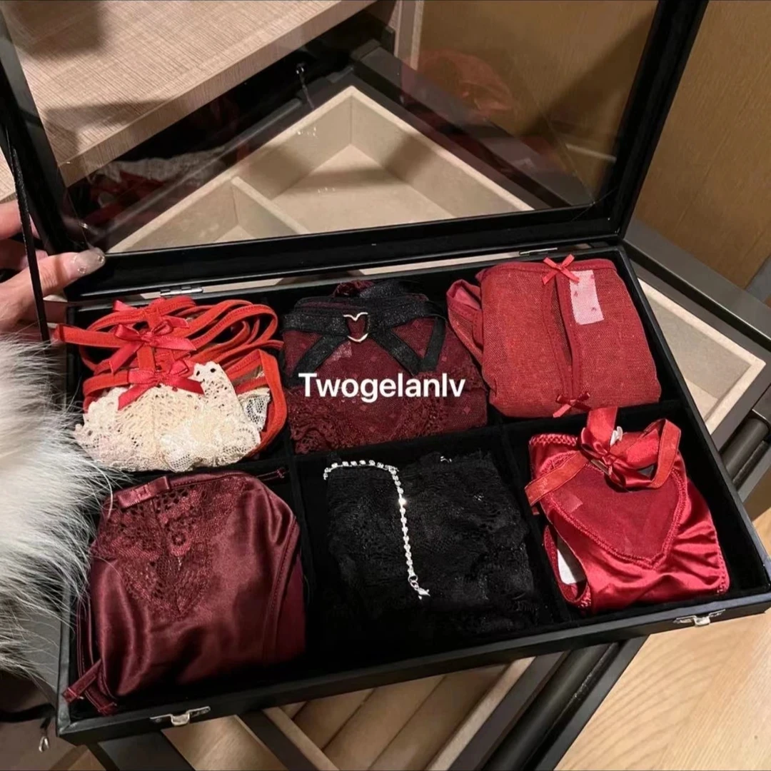 (X·Rose秘密）法式性感蕾丝·中高低腰法式蜜桃臀款ins风舒适感