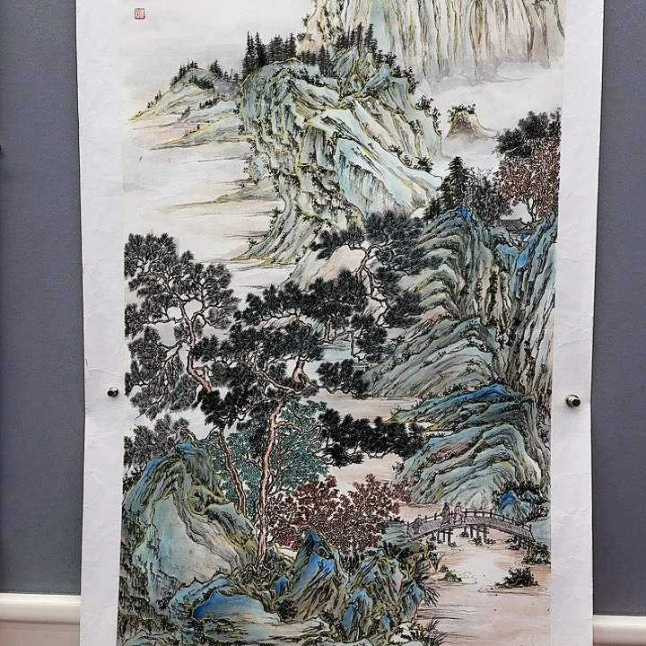 国画书法作品多次参加