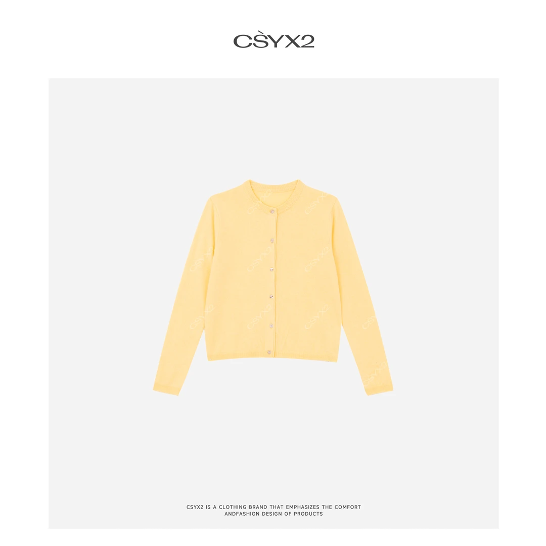 CsyX2 |早秋新款【布朗尼】100%羊毛 经典圆领毛衫CZ4DM009