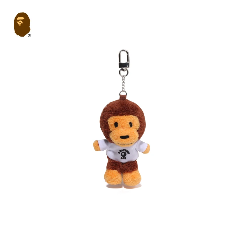 BAPE配饰卡通小猴BABY MILO毛绒公仔挂件006822P