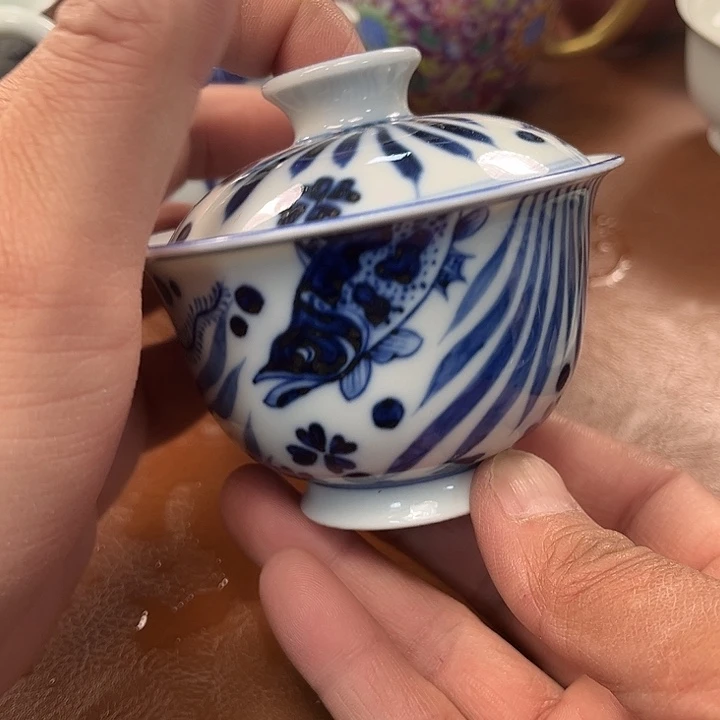 摆件陶瓷景德镇柴窑茶具茶具