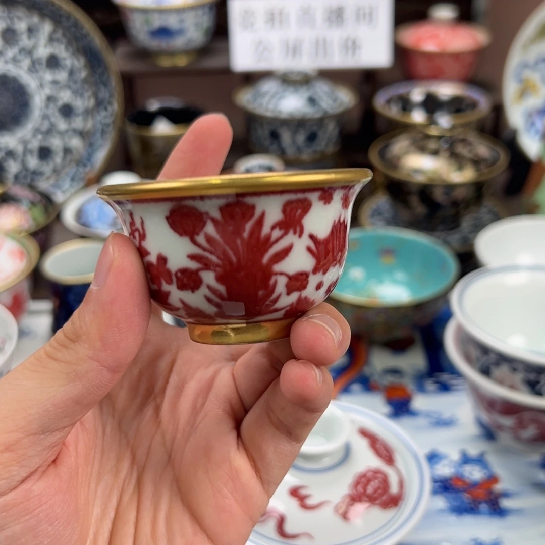 李***洋瓷片景德镇手工手绘陶瓷