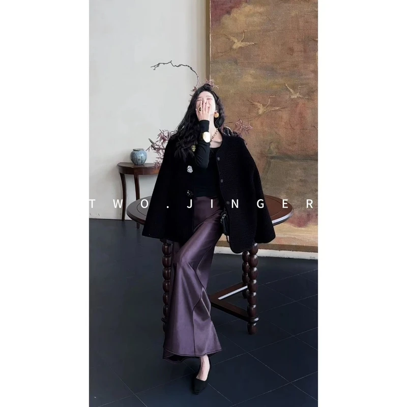 二静子 2025新年战袍（花开富贵）刻在基因里的优雅贵气外套HG1799