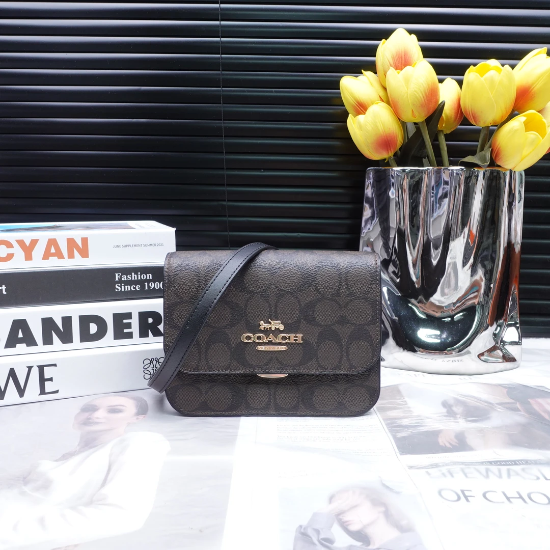 95新 COACH/蔻驰 单肩包/T10302331