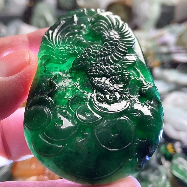 翡翠吊坠(不含链)未镶嵌