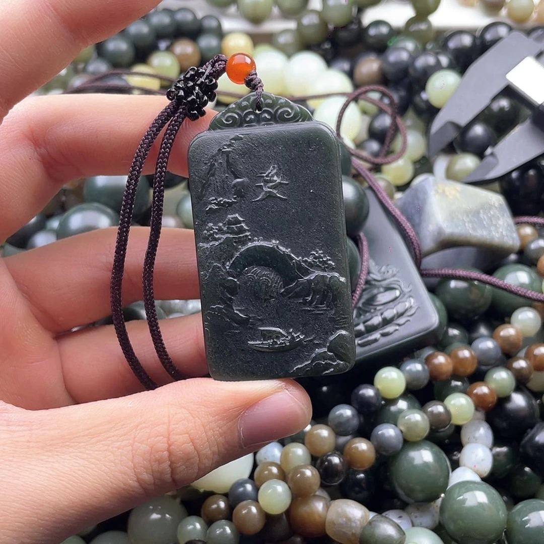 和田玉手串未镶嵌