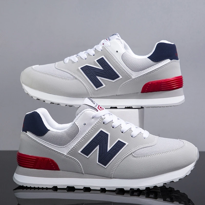 男鞋2024新款复古男女同款网面休闲鞋韩版情侣百搭574运动跑步鞋