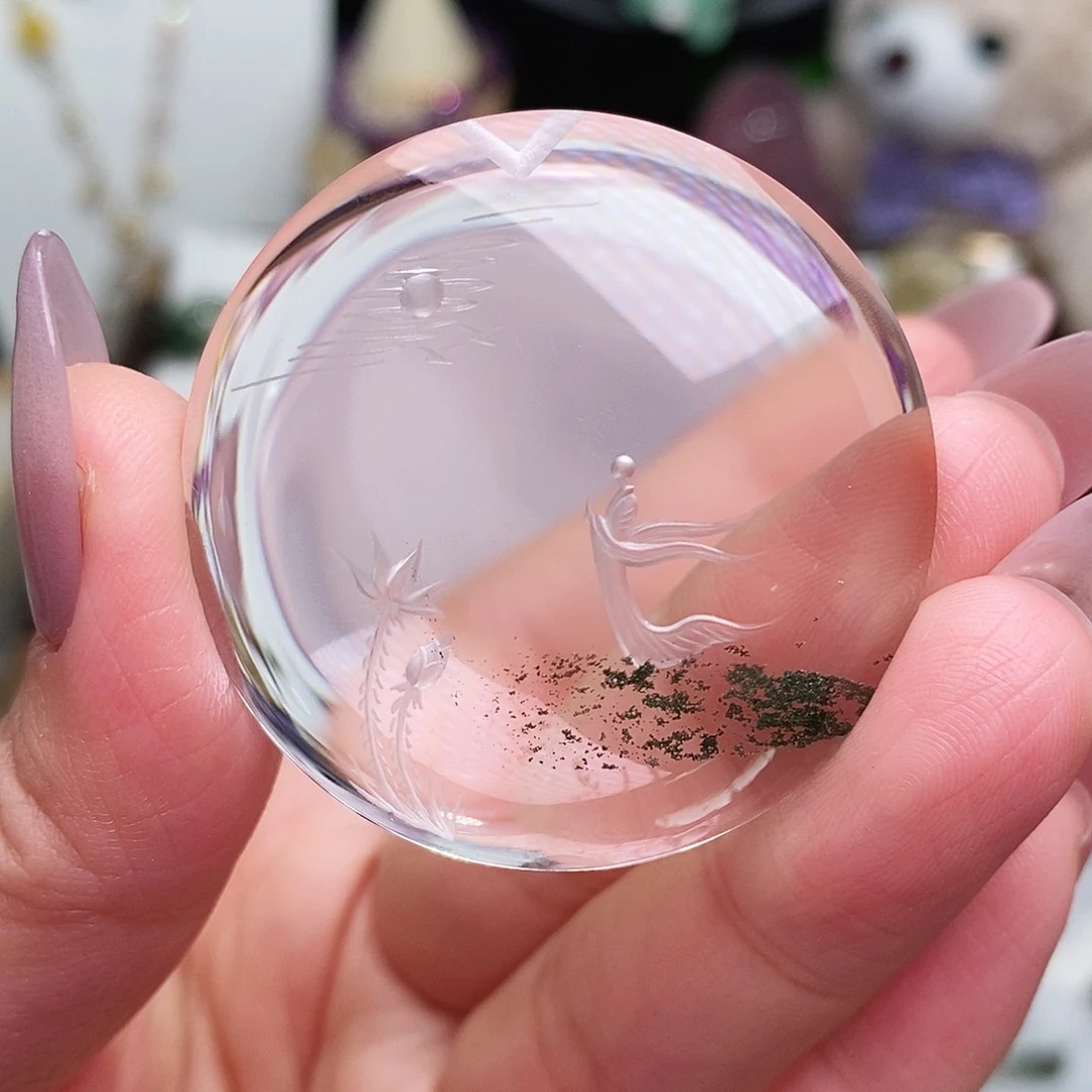 未镶嵌水晶吊坠(赠链)