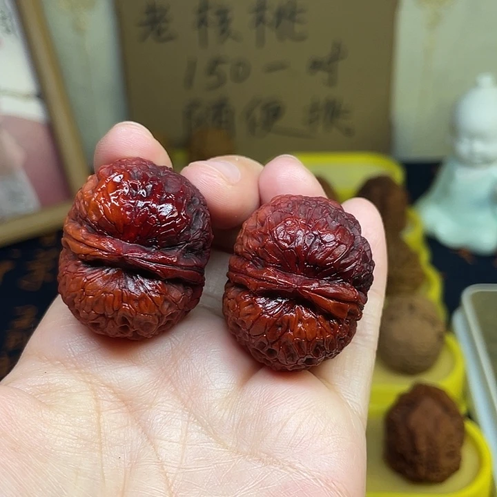 把件文玩核桃24、蟒纹虎头36