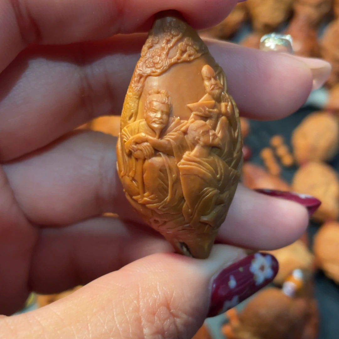 【闪购商品】手串/手链橄榄核竹林七贤