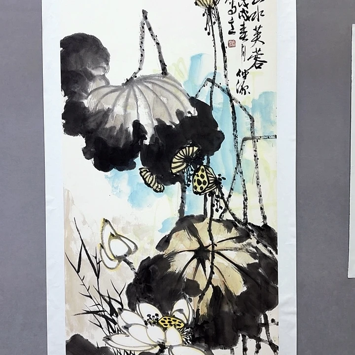 国画亲笔手绘放心去藏