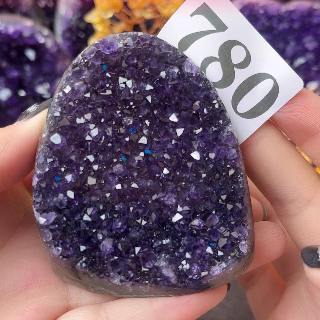 未镶嵌眼镜紫晶