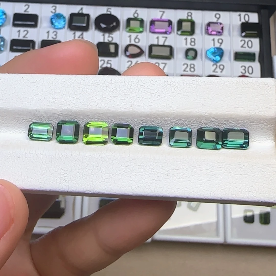 未镶嵌碧玺珠宝半成品天然 多样性随机发一颗