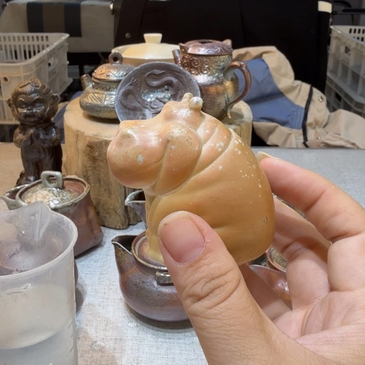 陶盘精品柴烧福利放漏