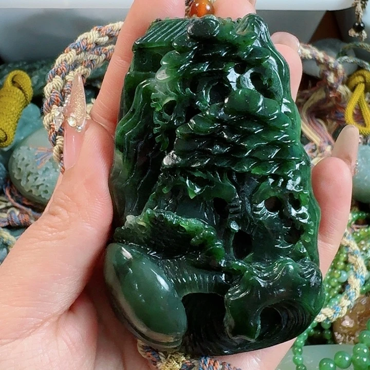 和田玉把件未镶嵌